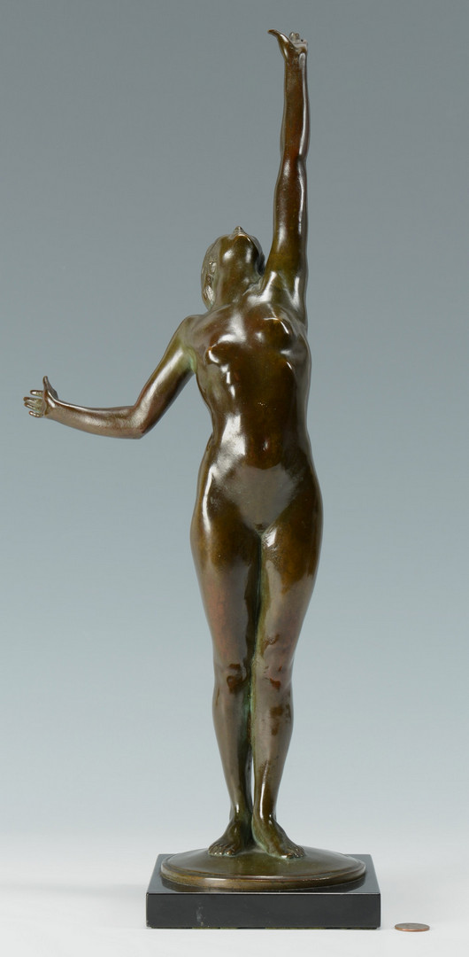 Lot 77: Harriet Frishmuth bronze sculpture, The Star