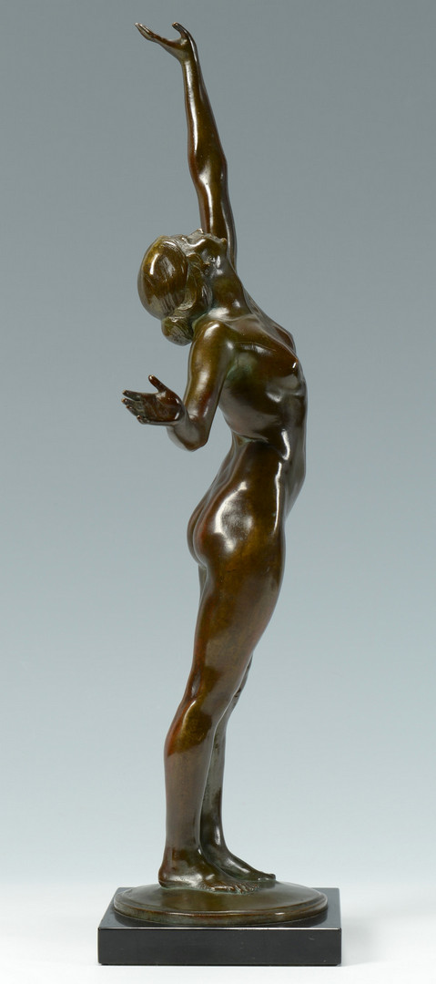 Lot 77: Harriet Frishmuth bronze sculpture, The Star