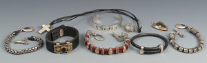 Lot 808: 9 Items King Baby Sterling Jewelry