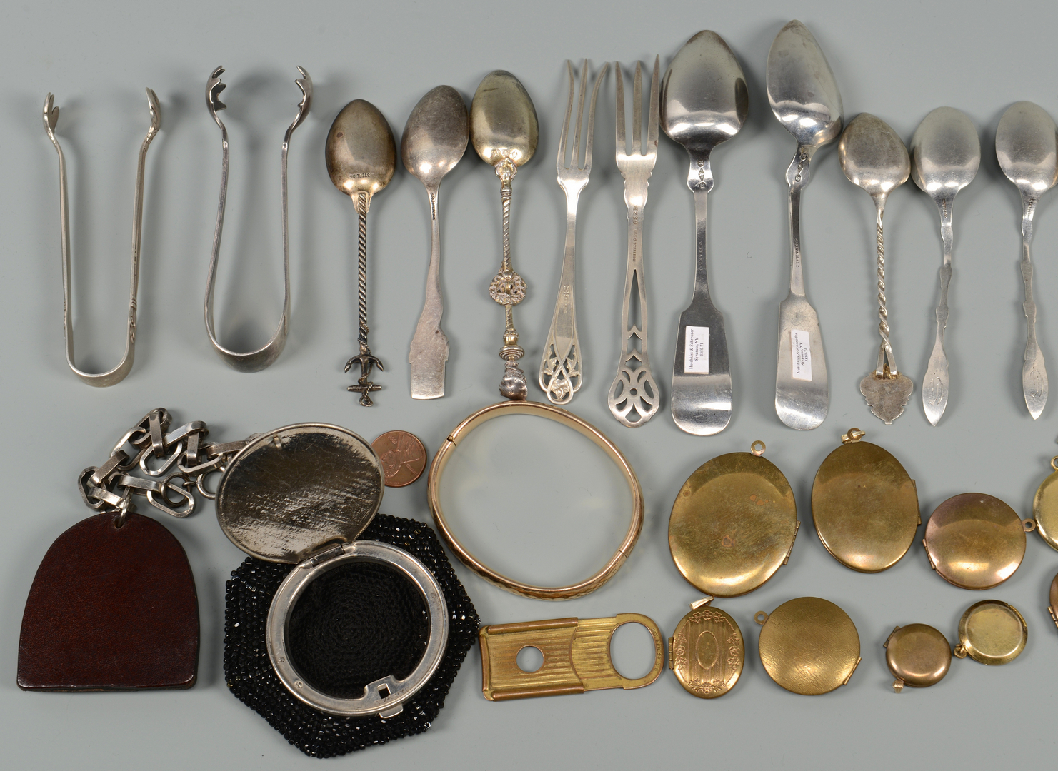 Lot 816: Misc Vintage Sterling & Jewelry