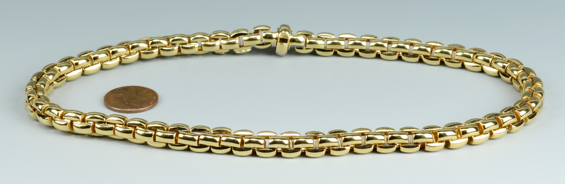 Lot 106: Fope 18k Gold Necklace, 67.7 grams