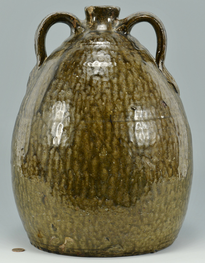 Lot 141: Georgia C. J. Becham Stoneware Pottery Jug