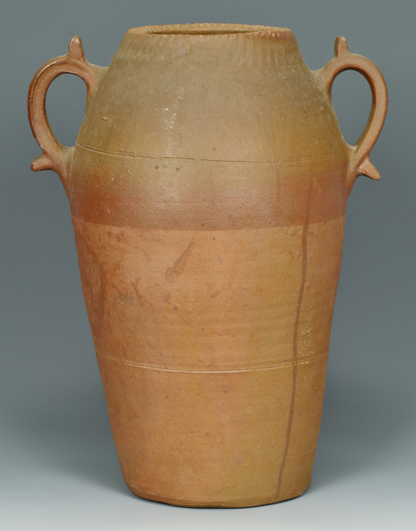 Lot 155: Middle TN Pottery Jar, poss. Hedgecough