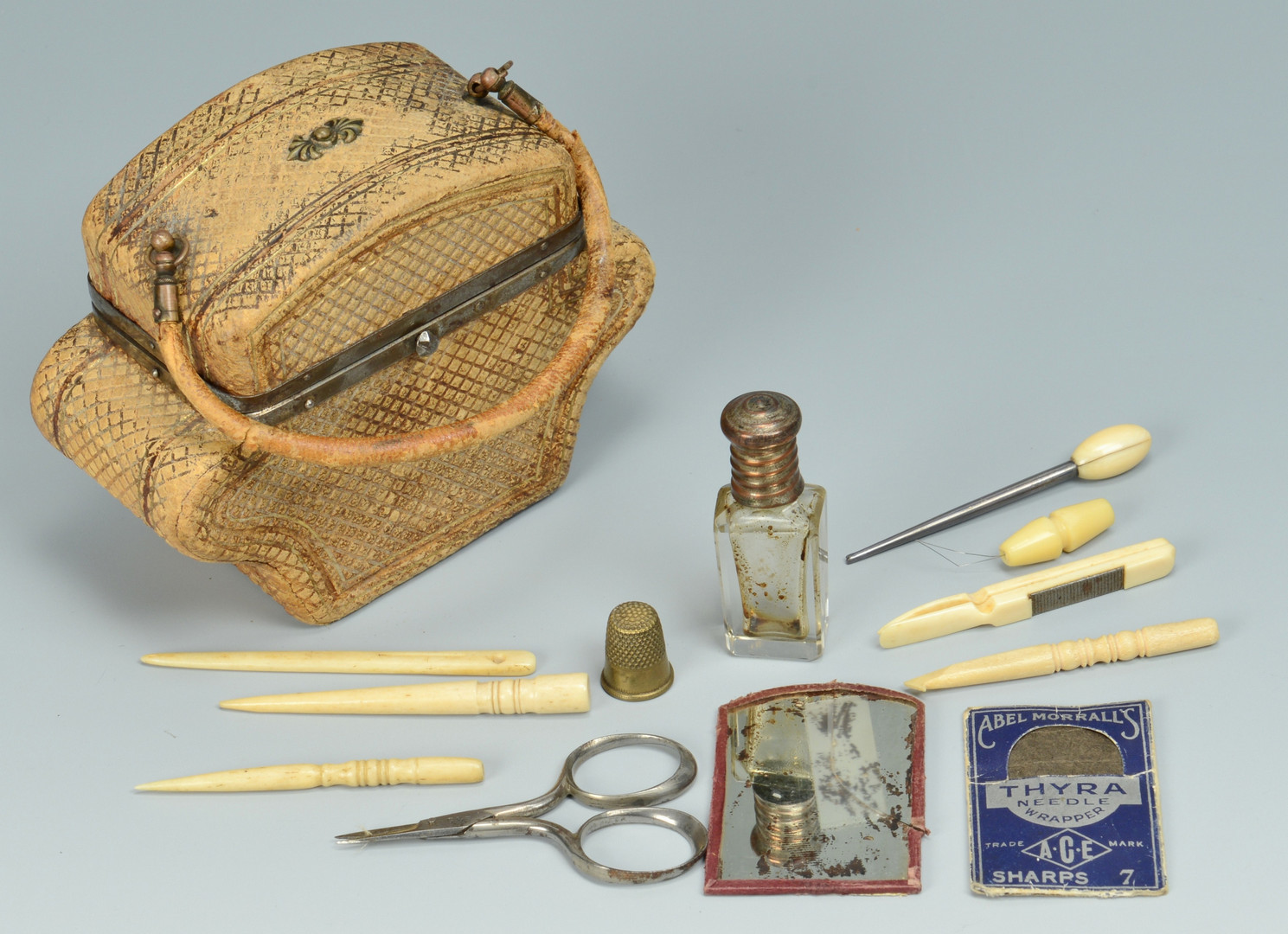 Lot 163: 3 Sewing Necessaires