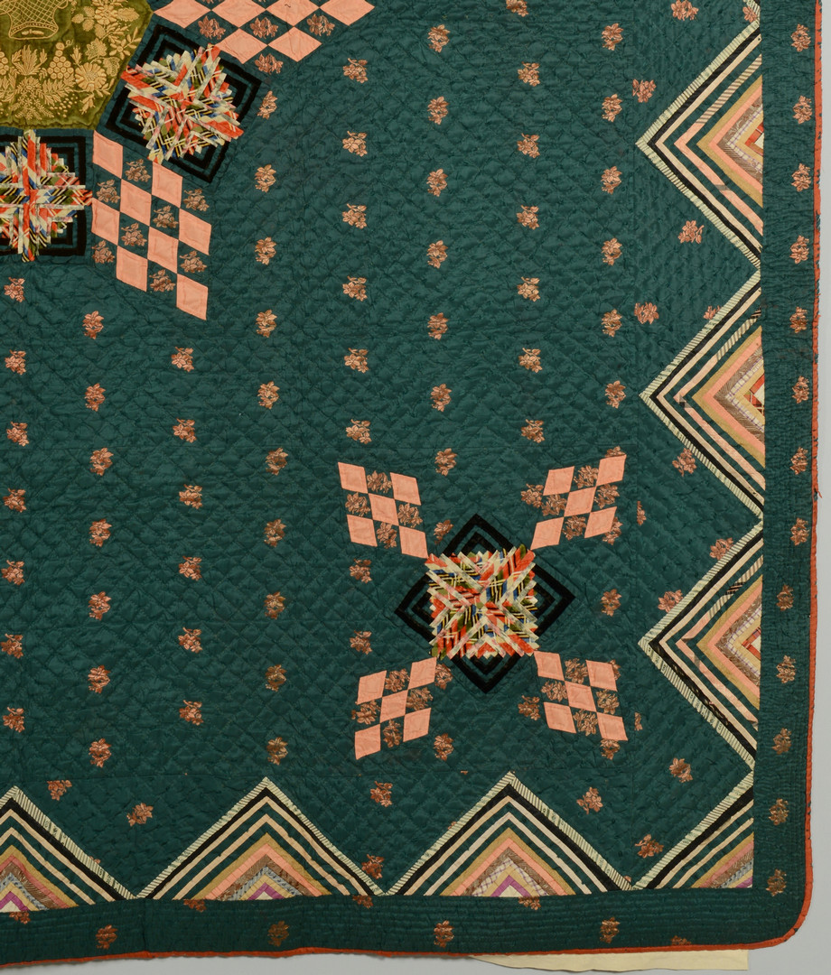 Lot 167: 1909 TN State Fair First Place Quilt