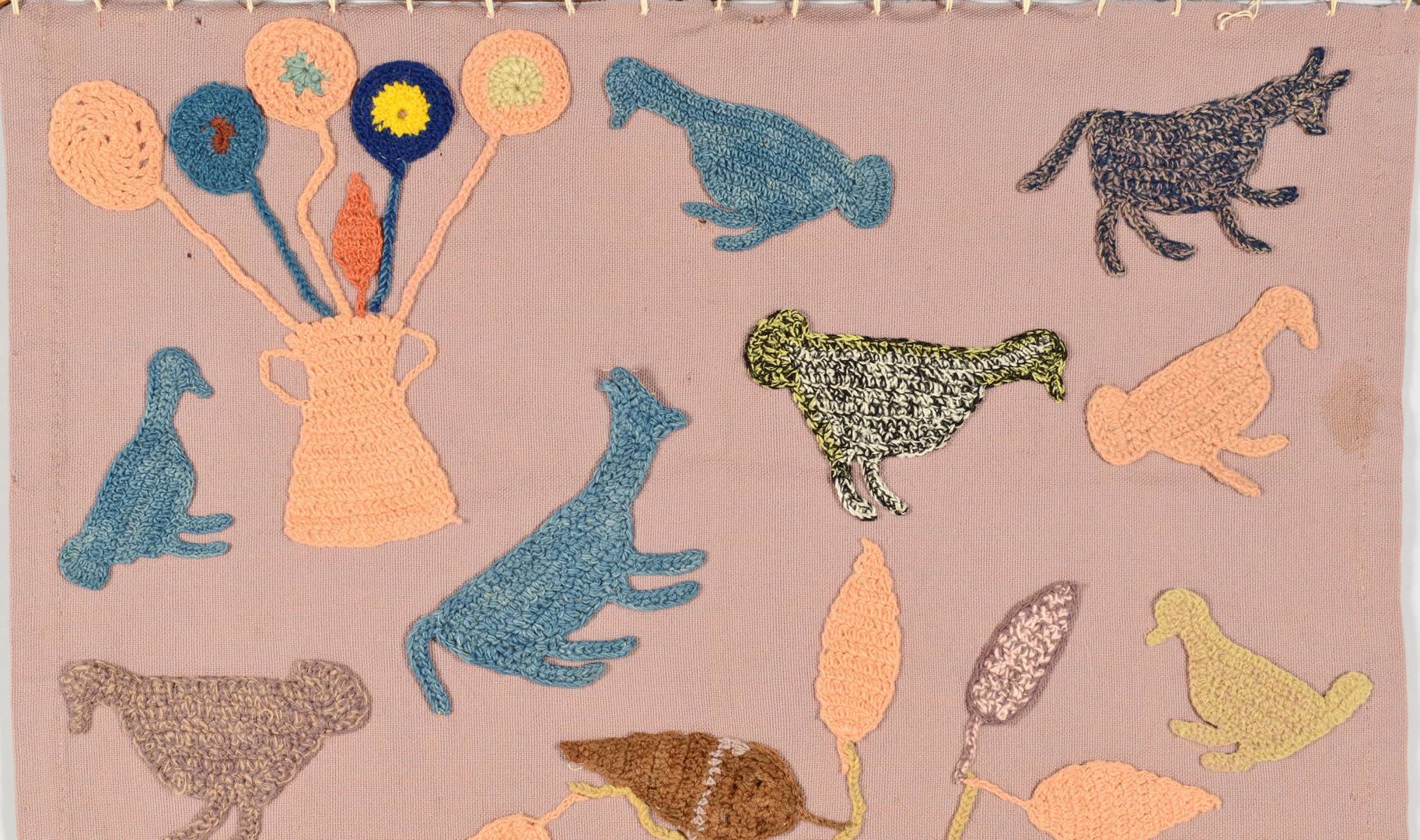 Lot 169: Granny Donaldson Folk Art Textile