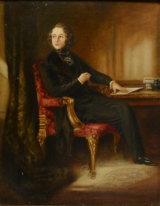 Lot 224: After D. Maclise, Dickens Portrait