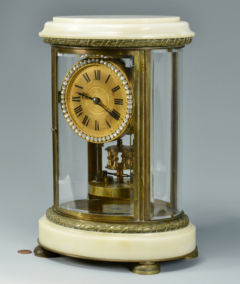 Lot 244: Angemeldet Patent Rotary Pendulum Clock