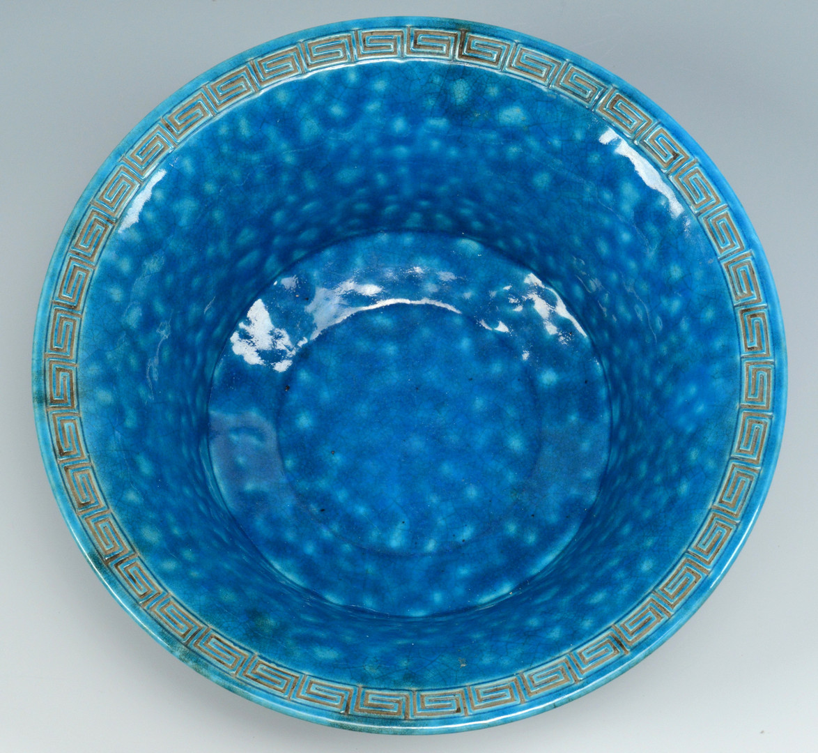 Lot 248: Chinese Blue Glazed Bowl