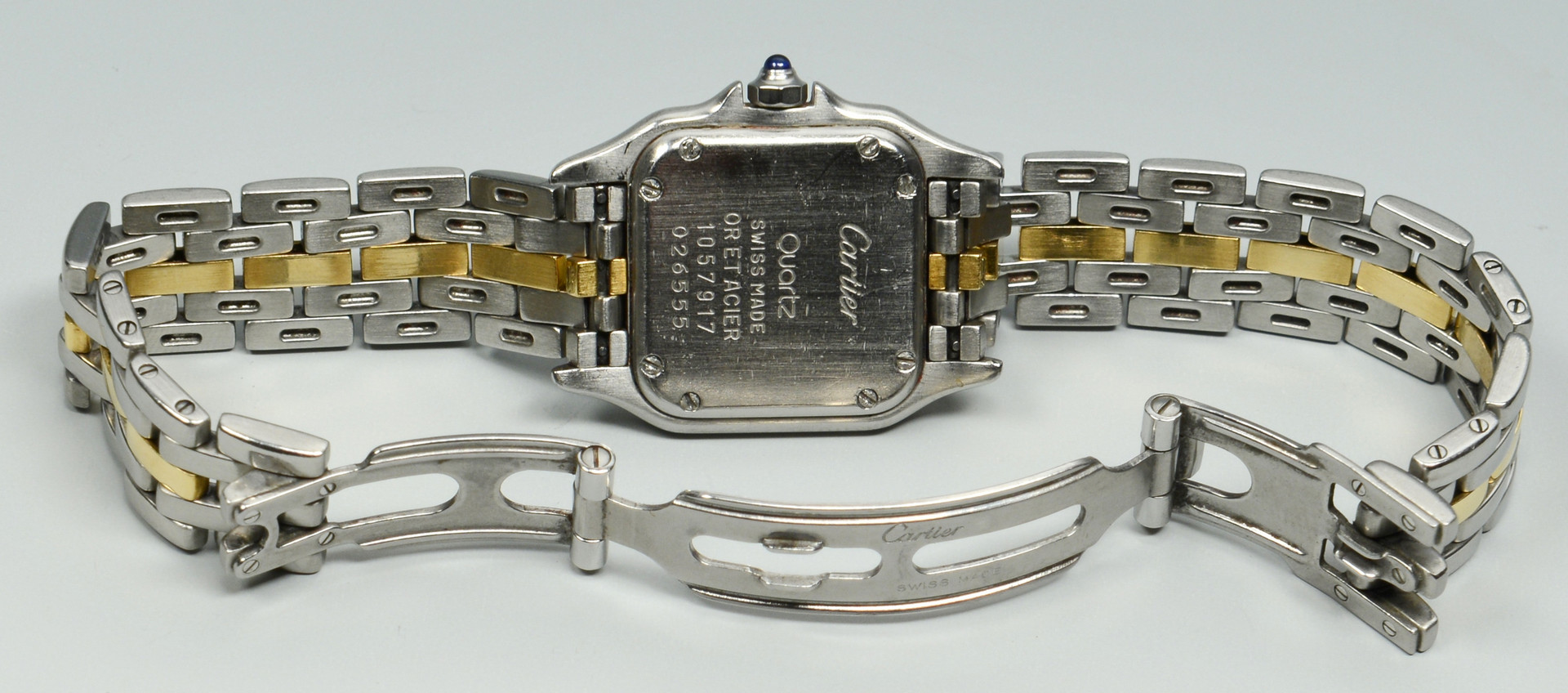 Lot 269: Cartier "Or et Acier" Watch