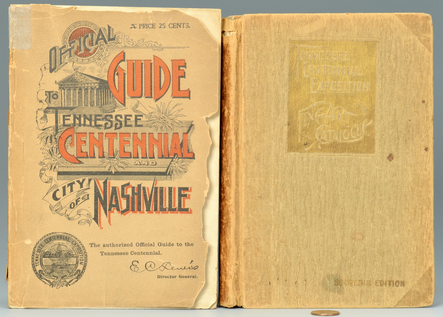Lot 296: TN Centennial Art Catalog and Program
