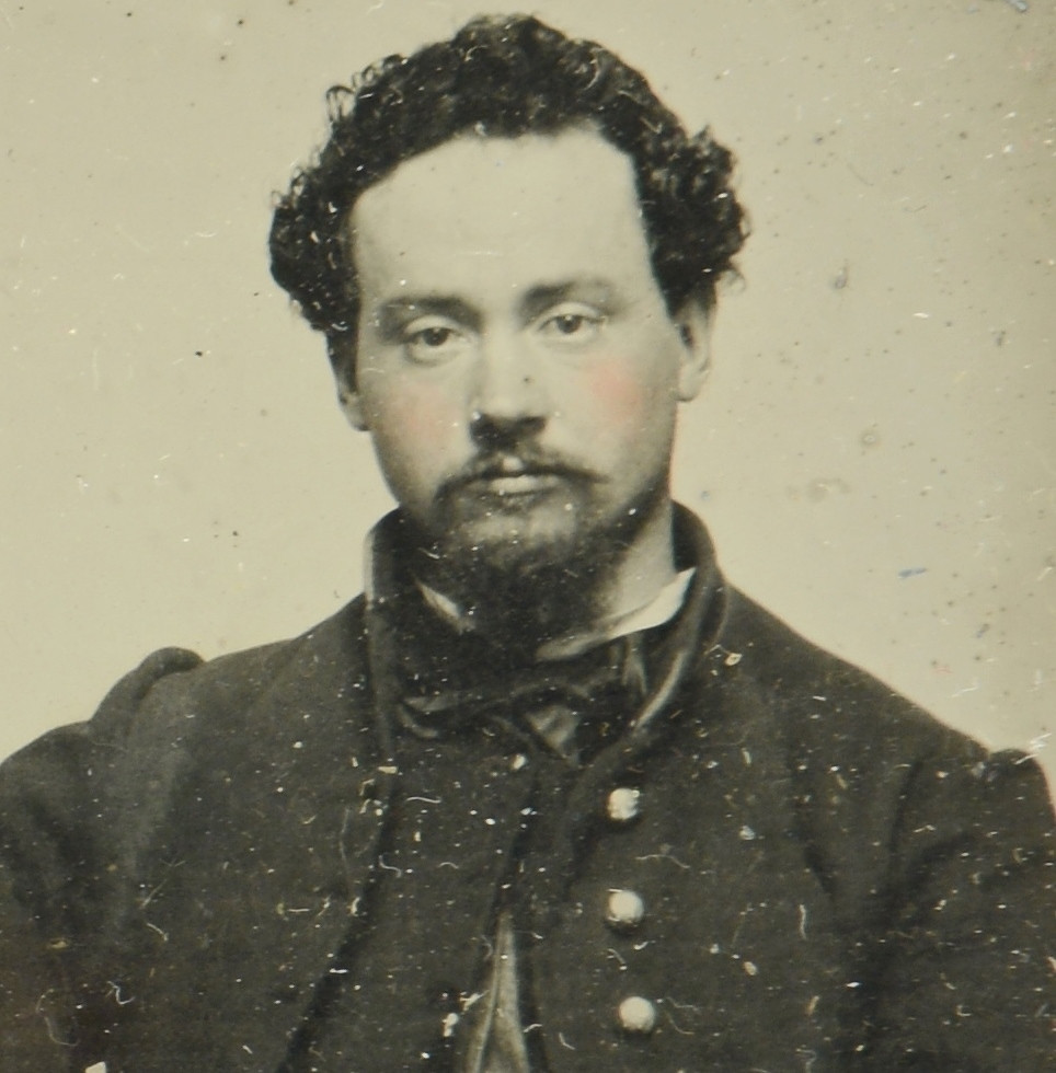 Lot 307: Civil War Union Brothers, Ambrotype