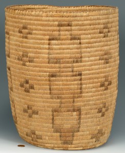 Lot 343: Large Early Papago Basket