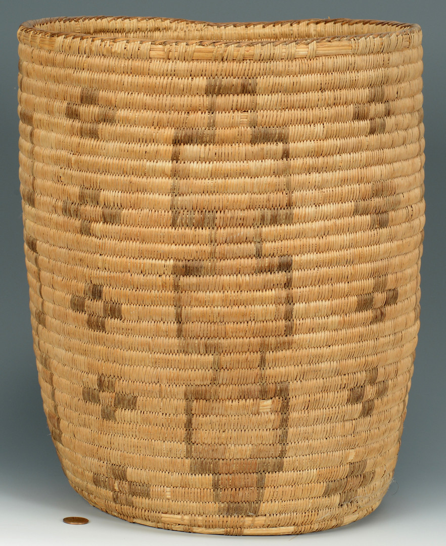Lot 343: Large Early Papago Basket