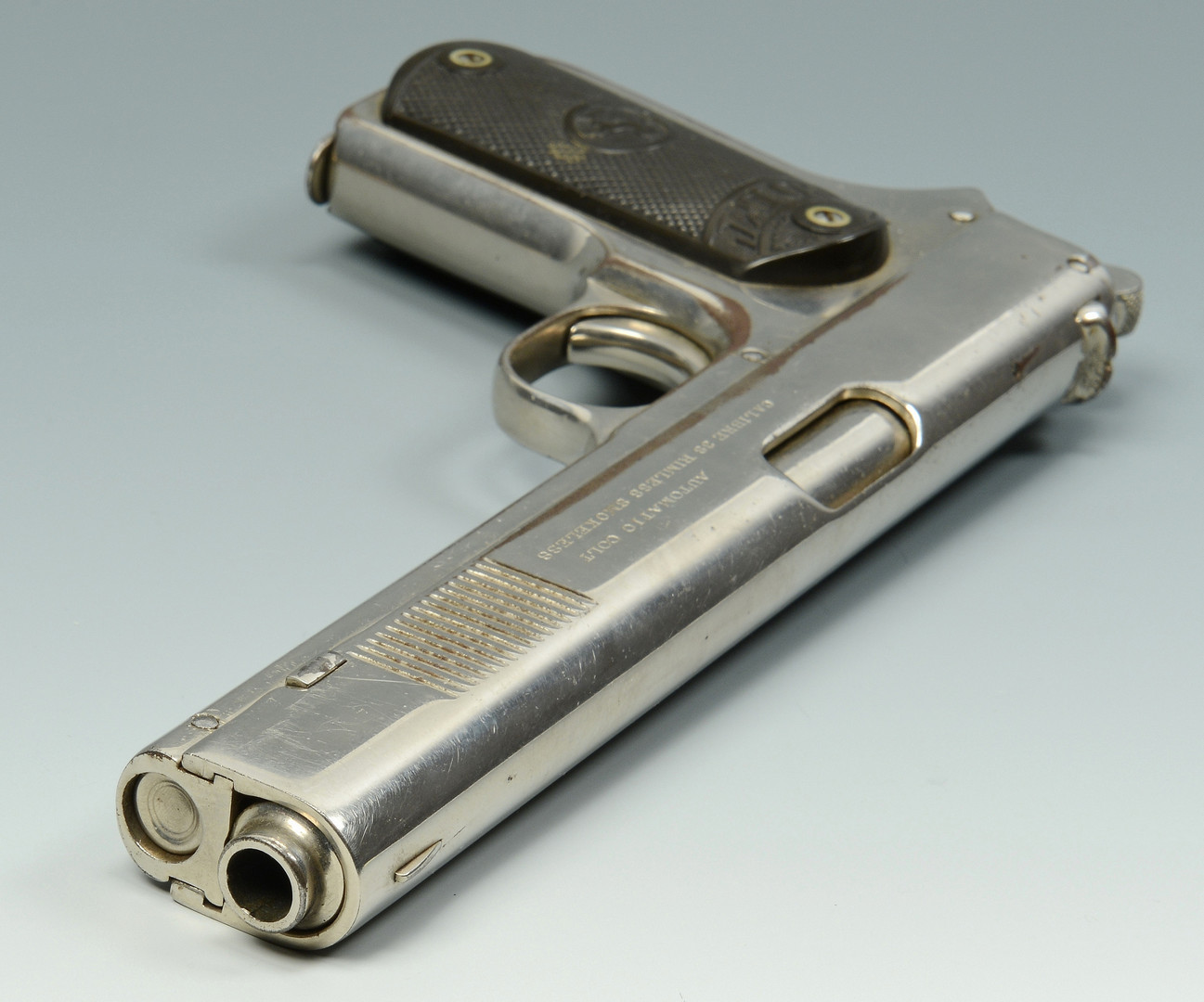 Lot 404: .38 Colt Model 1902 Pistol, Bonnie & Clyde