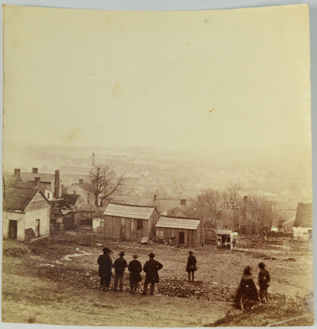 Lot 424: 2 Civil War Photos of Nashville