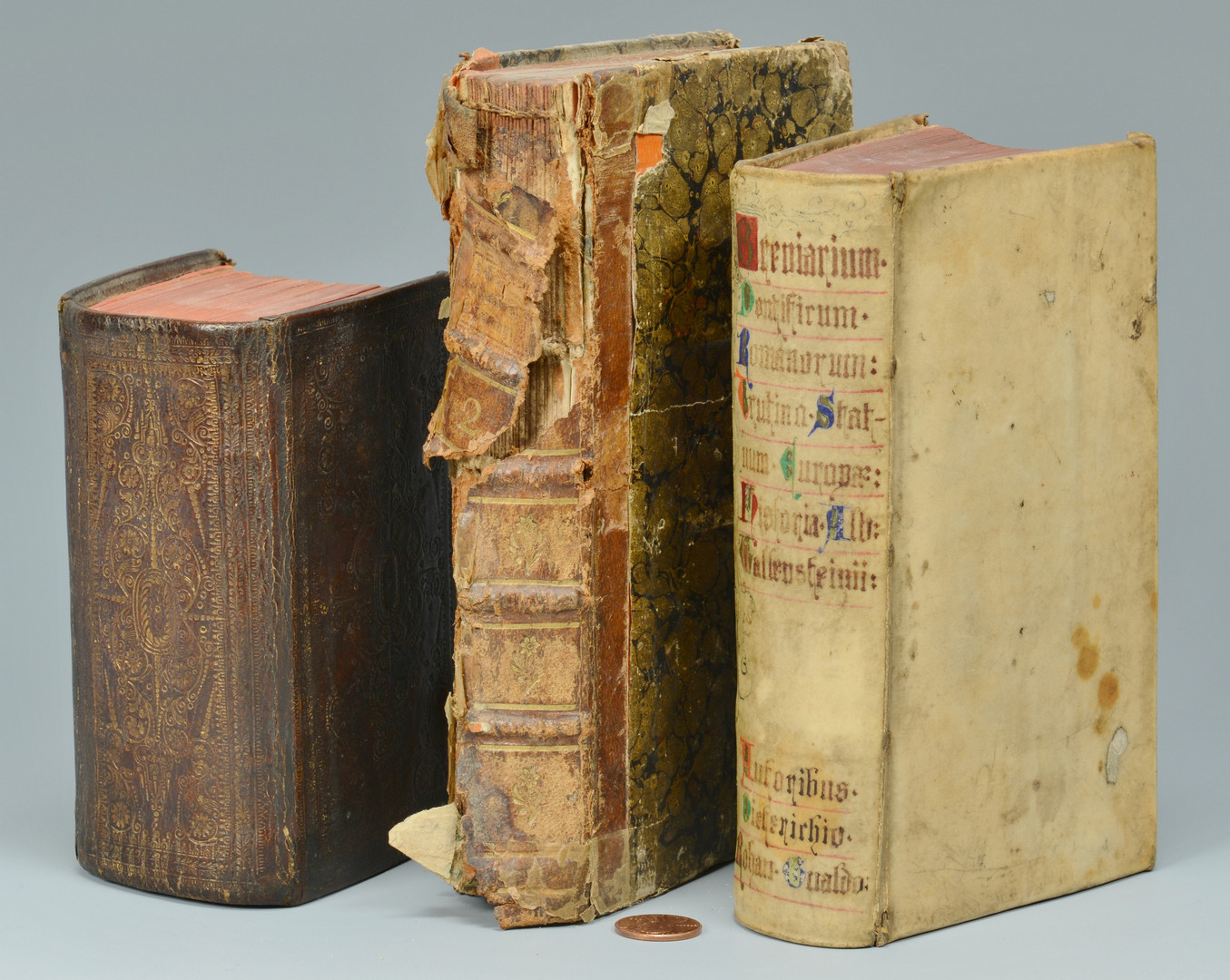 Lot 435: 3 Historic European books