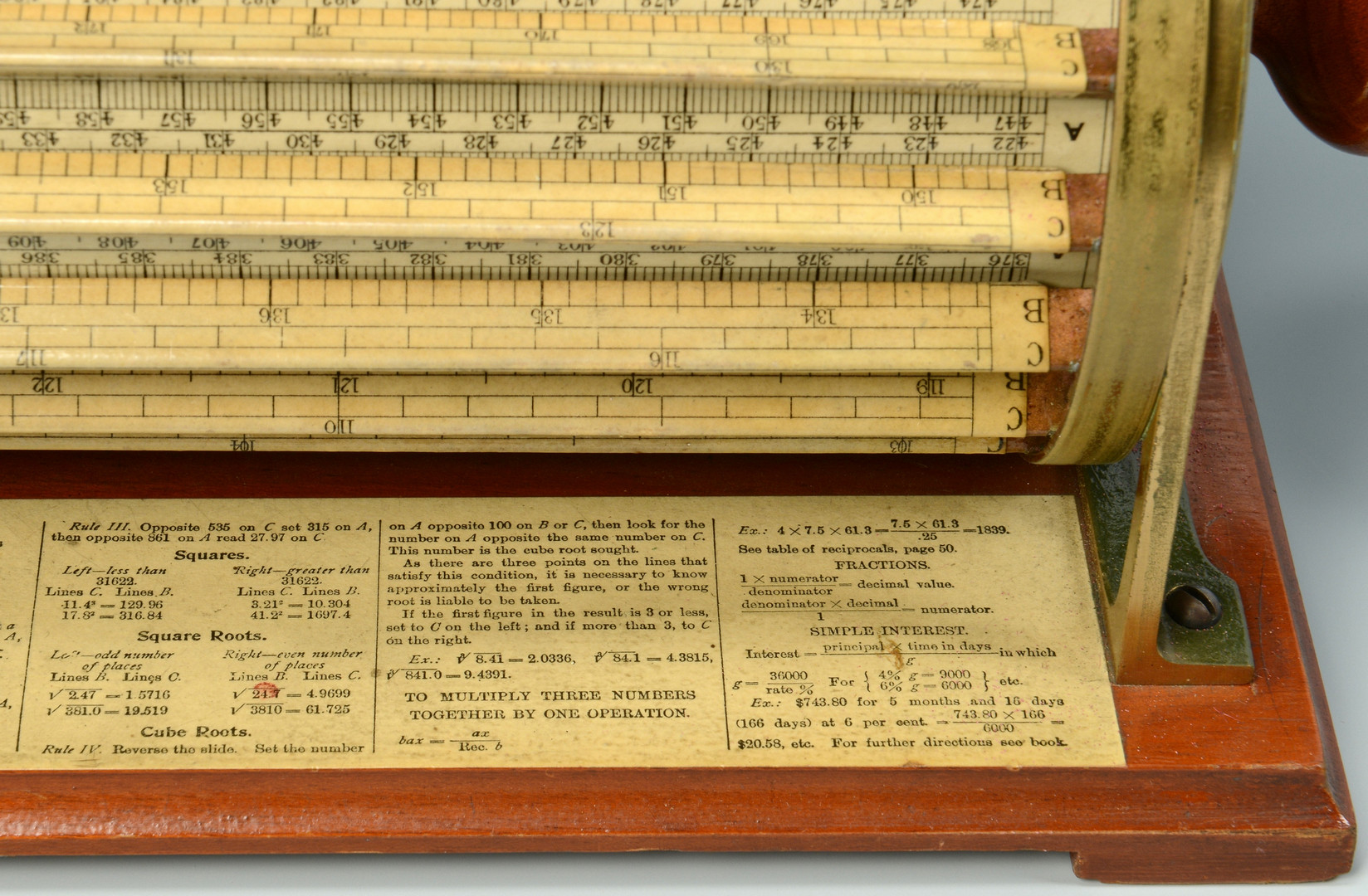 Lot 443: Thacher's Model 4012 Calculating Instrument