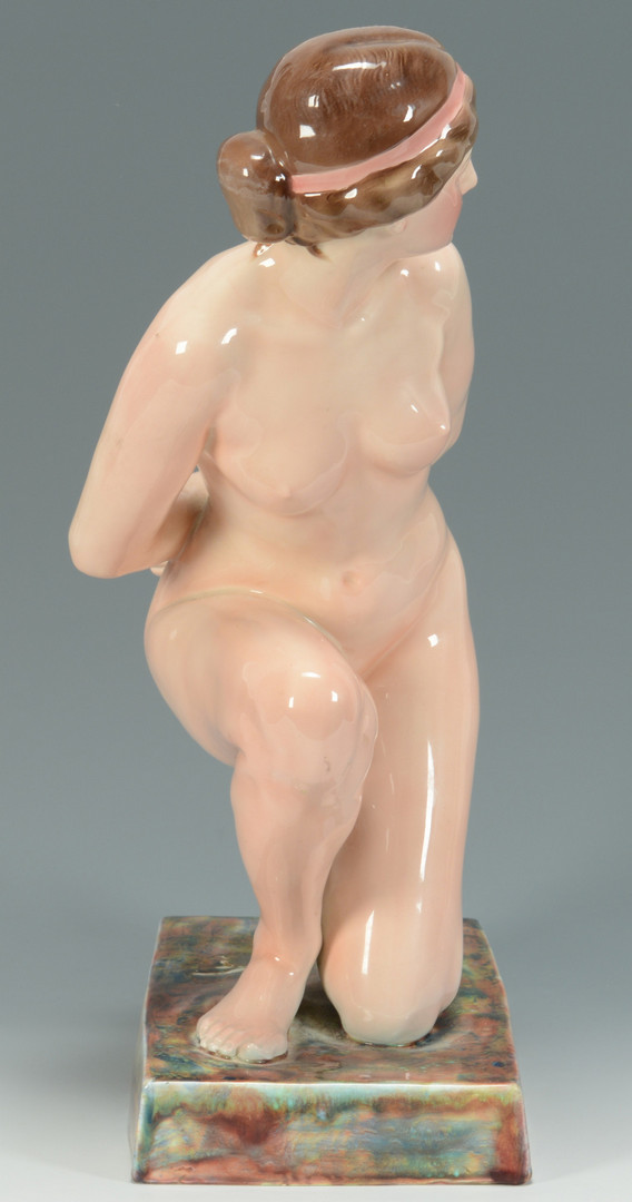 Lot 452: Large Austrian Porcelain Female Nude