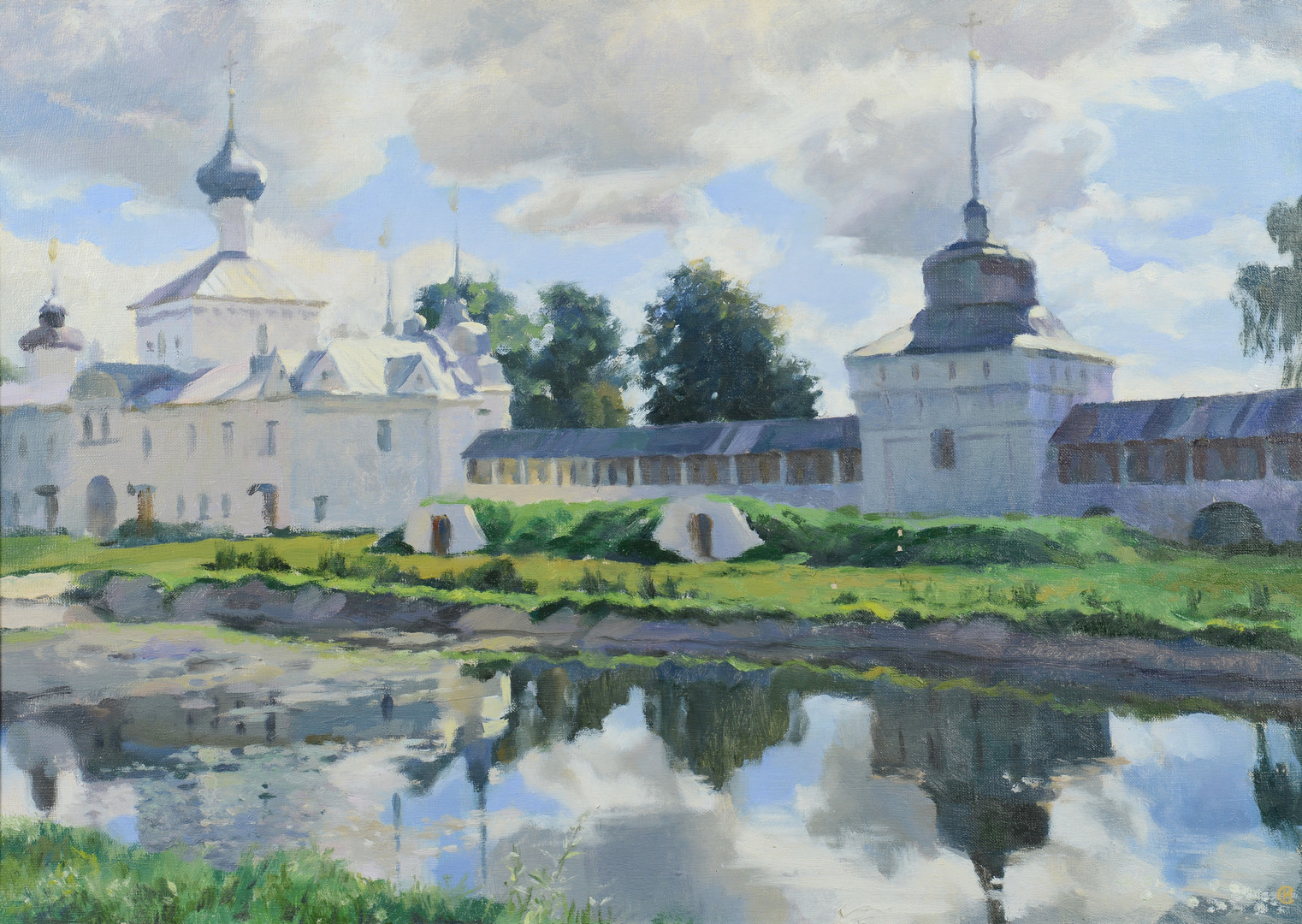 Lot 463: Oil on Canvas, Russian School
