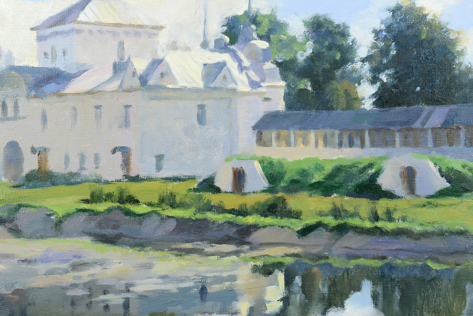 Lot 463: Oil on Canvas, Russian School