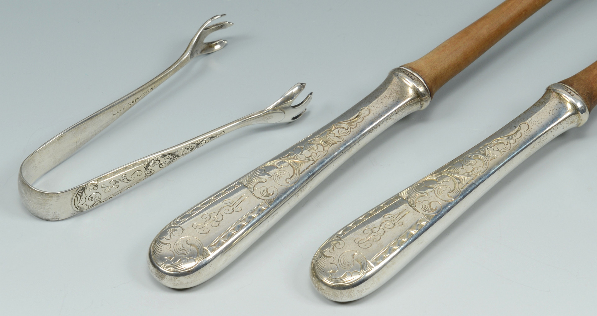 Lot 511: S. Kirk and Sons Old Maryland Flatware