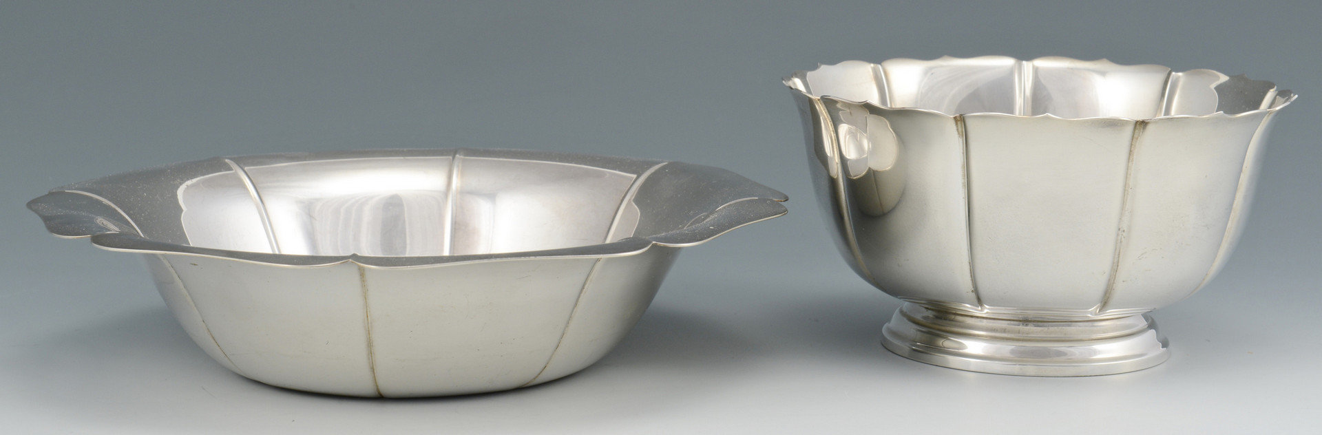 Lot 517: Tiffany and Lunt Sterling Bowls