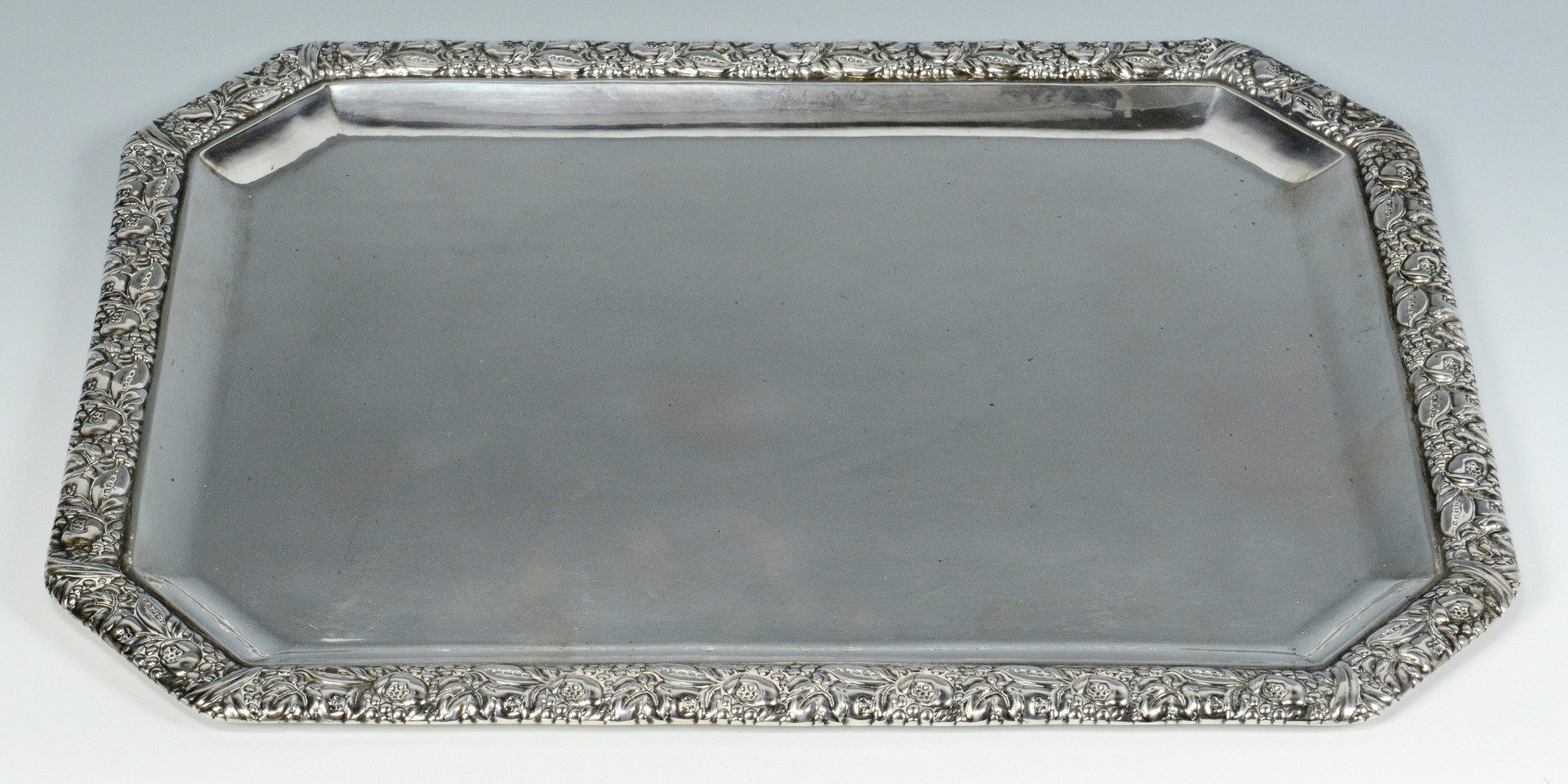 Lot 521: German .800 Silver Tray