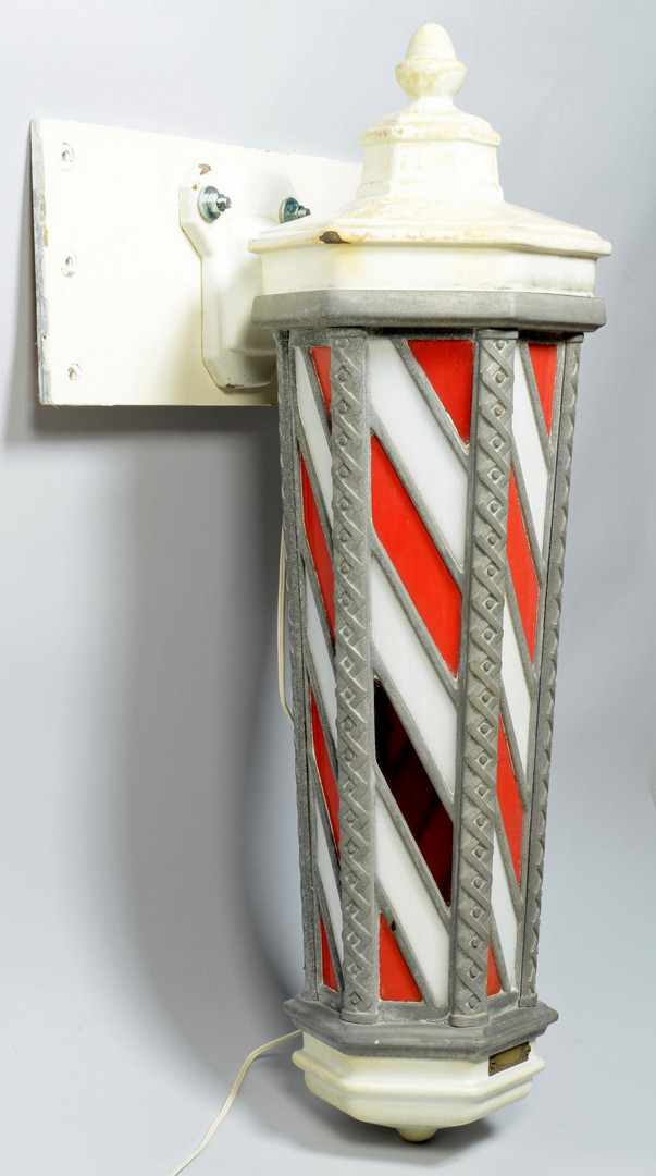 Lot 603: Koken Lighted Barber Pole