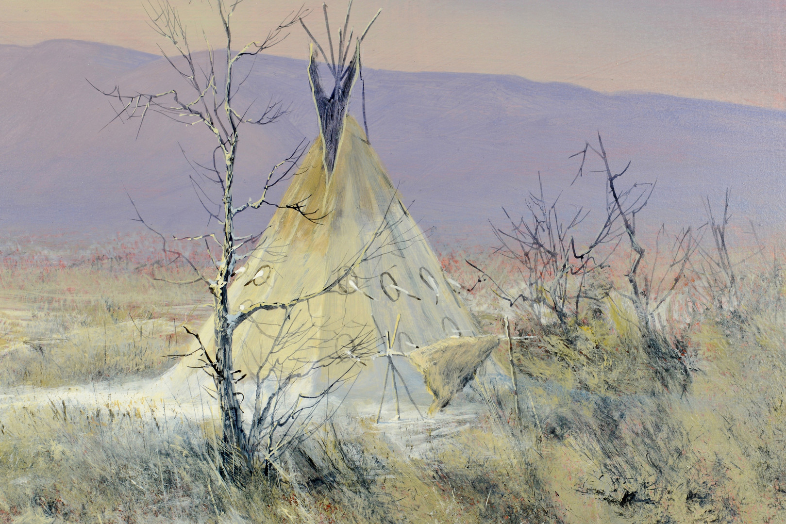 Lot 629: Mark Geller Southwest Landscape Oil