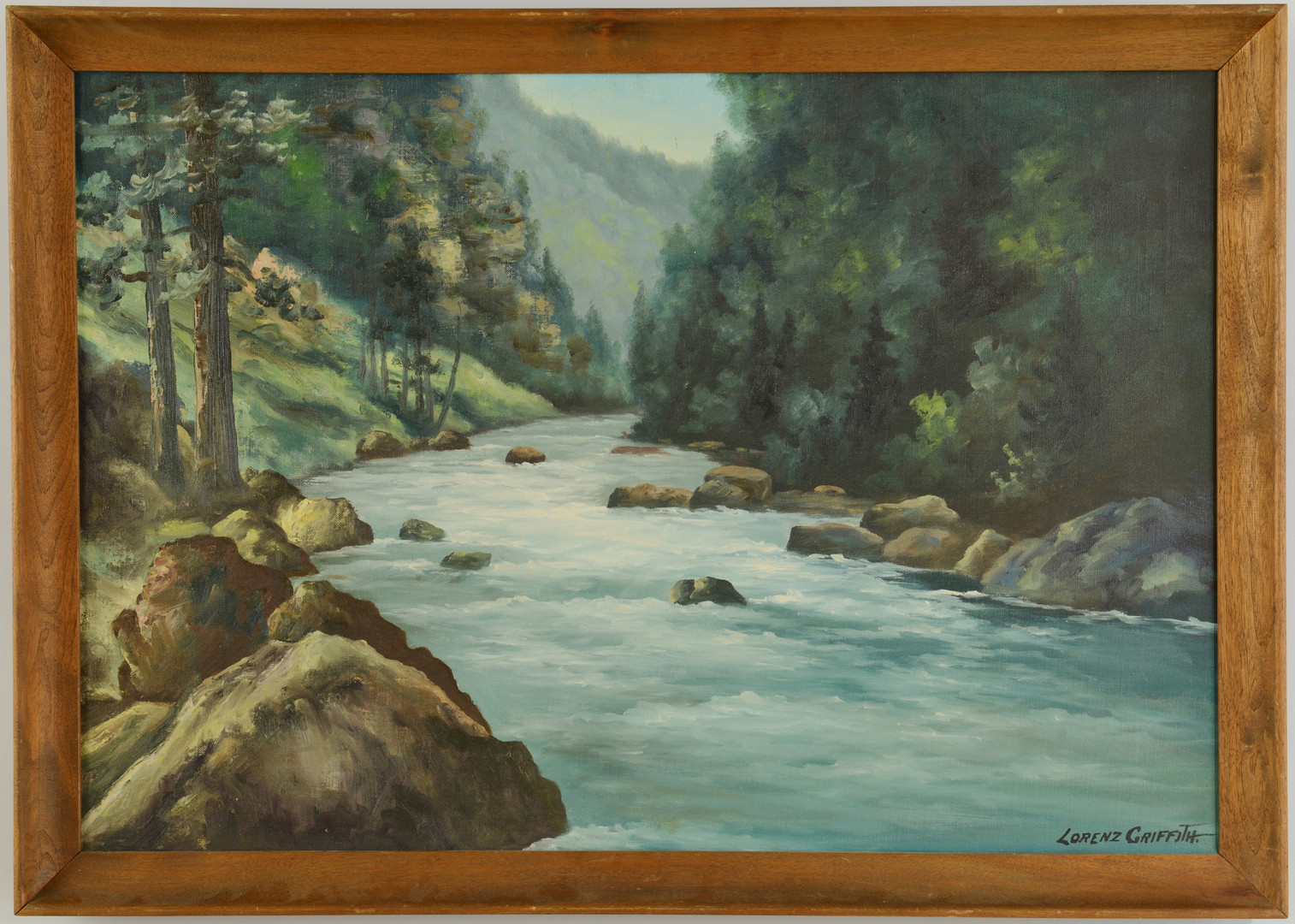 Lot 646: Lorenz Griffith Oil of Mtn Stream