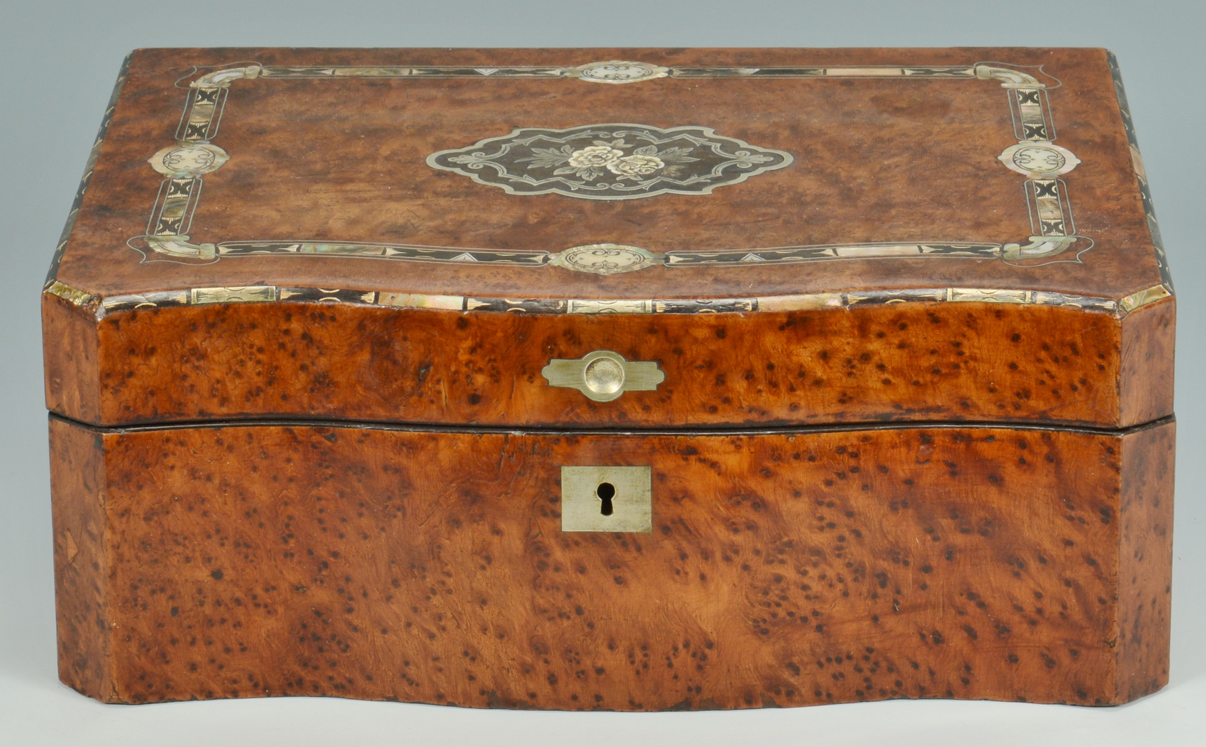 Lot 67: Two English Inlaid Boxes