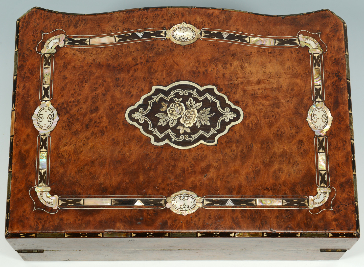 Lot 67: Two English Inlaid Boxes