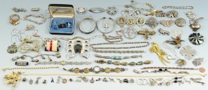 Lot 680: Large Group of Sterling Jewelry