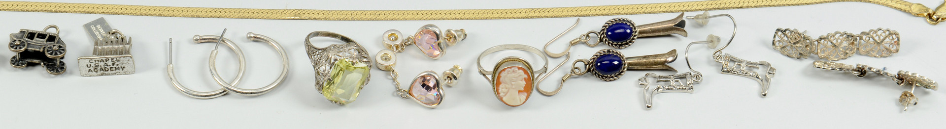 Lot 680: Large Group of Sterling Jewelry