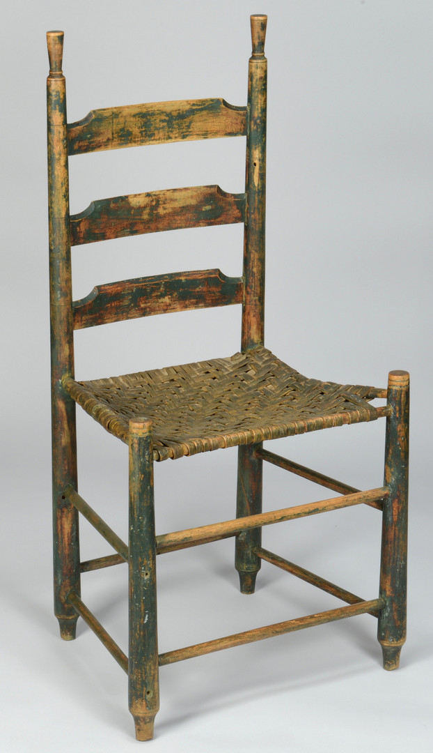 Lot 711: 2 Wilson Co. TN Painted Chairs