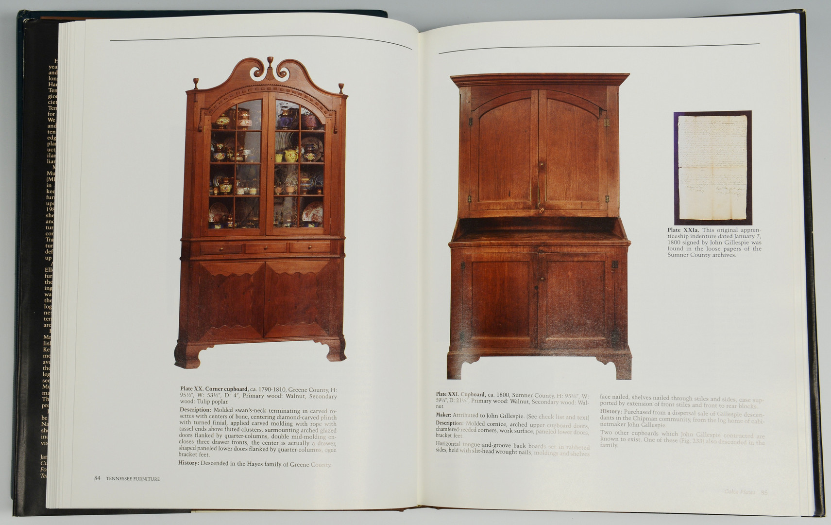 Lot 76: 2 TN Books incl. Art & Mystery of TN Furniture