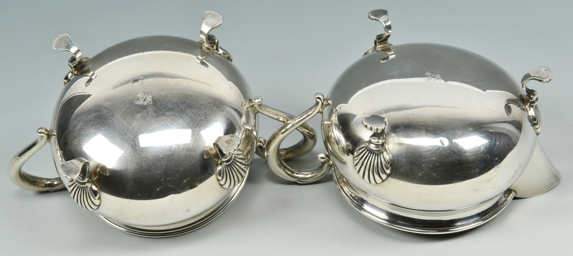 Lot 786: 33 pcs American and German silver