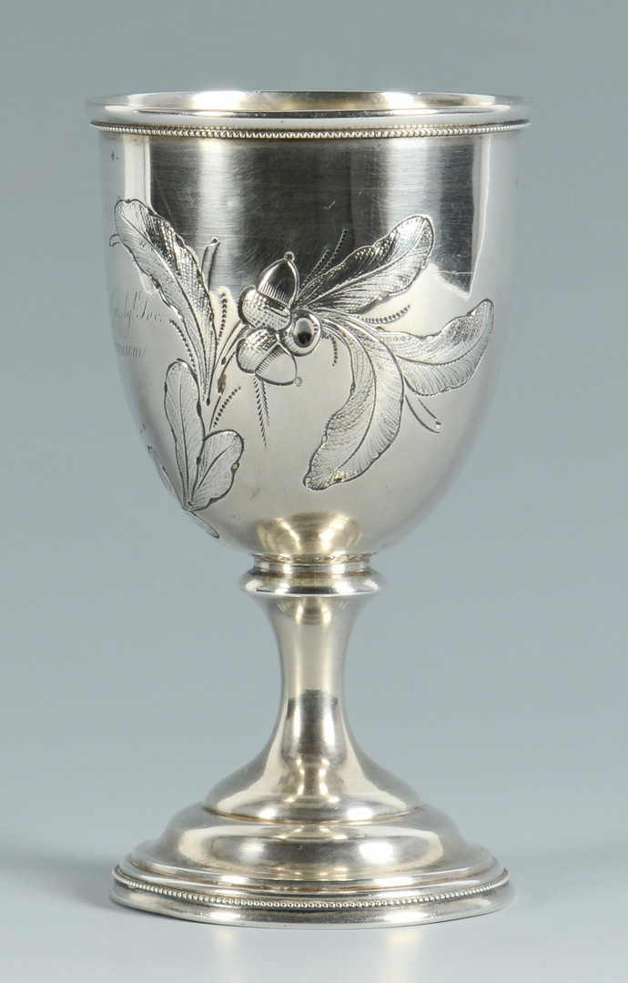 Lot 82: Montgomery Co. Agricultural Goblet