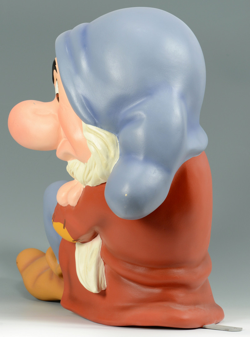 Lot 908: Oversized Disney Grumpy Figure