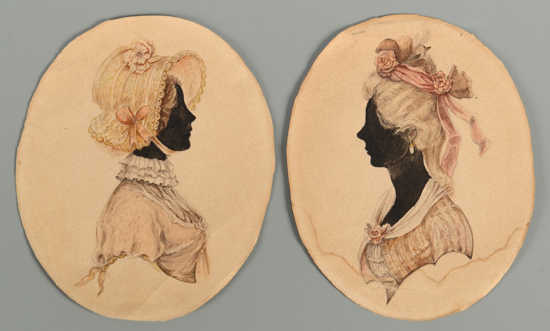 Lot 107: Prussian Royal Portraits, Princesses Louise and Victoria