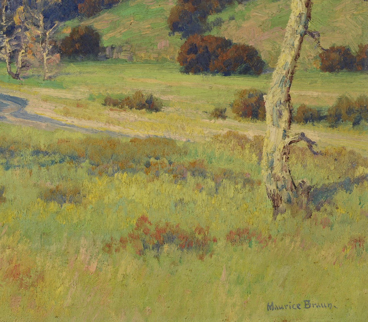 Lot 119: Maurice Braun Landscape