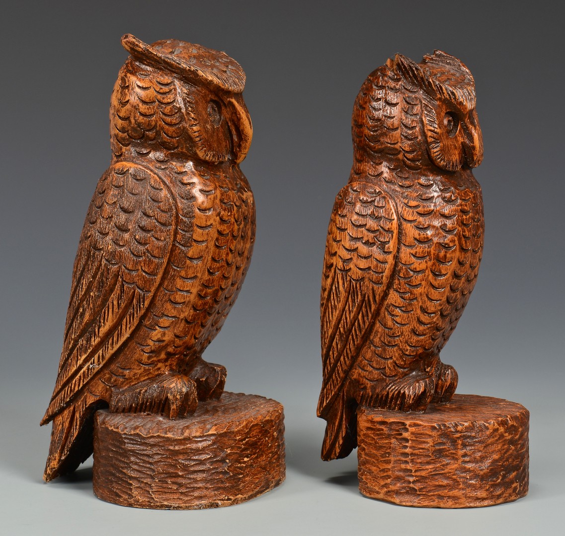 Lot 159: 3 Clarence Stringfield Carvings