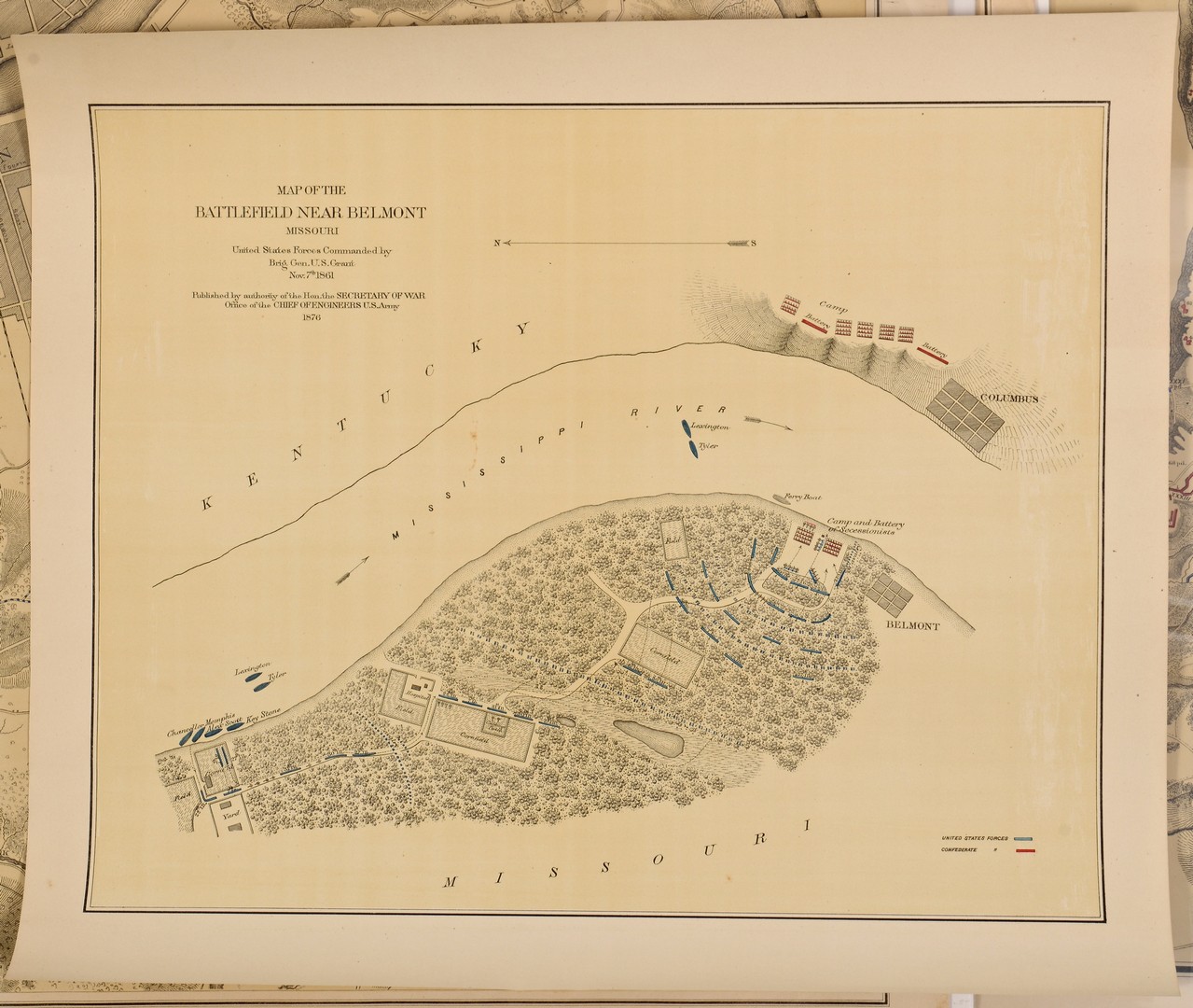 Lot 174: 5 Civil War Maps