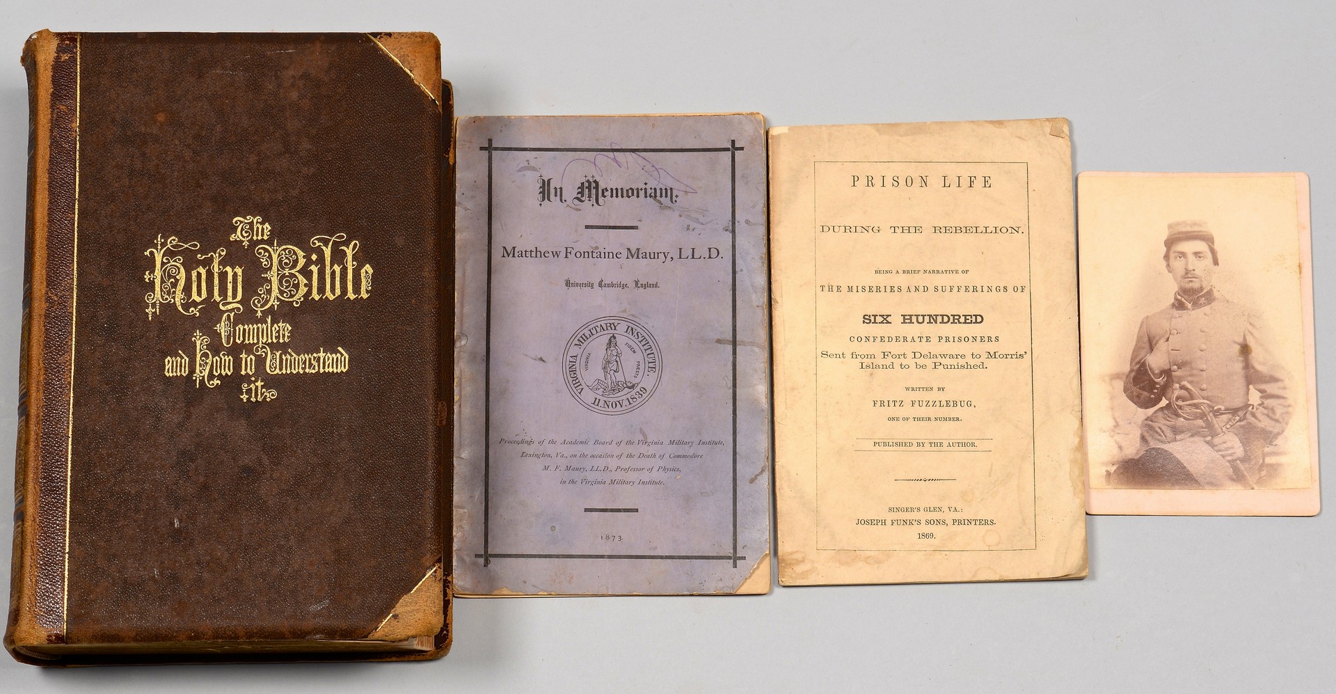 Lot 178: Confederate Archive items, Scales Family