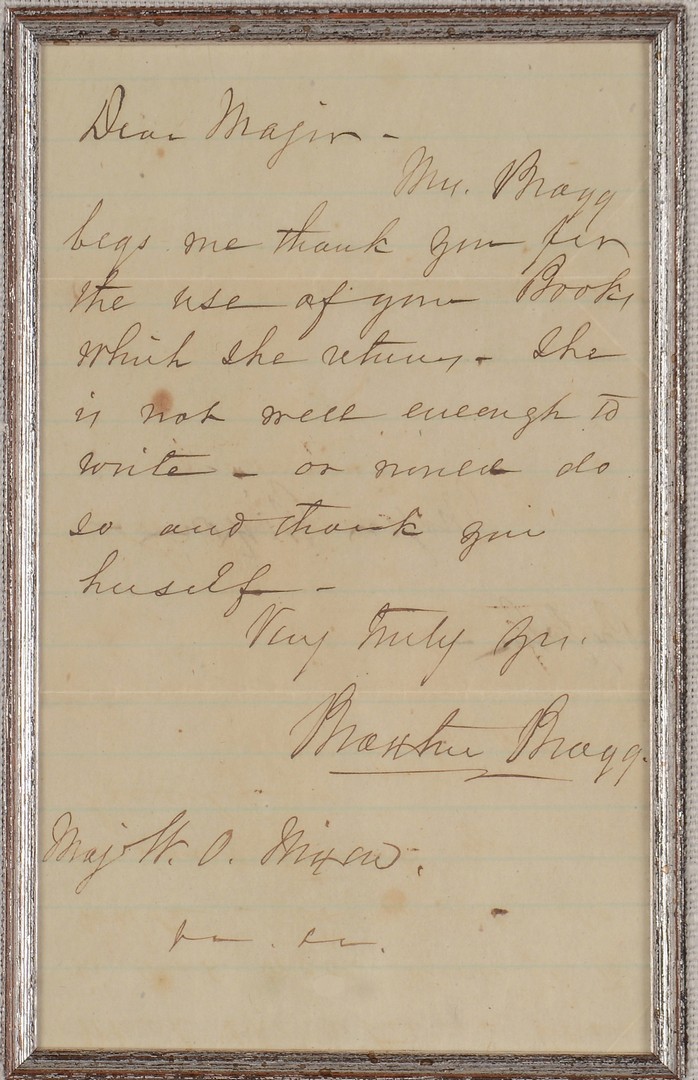 Lot 185: 3 Civil War Generals Signatures