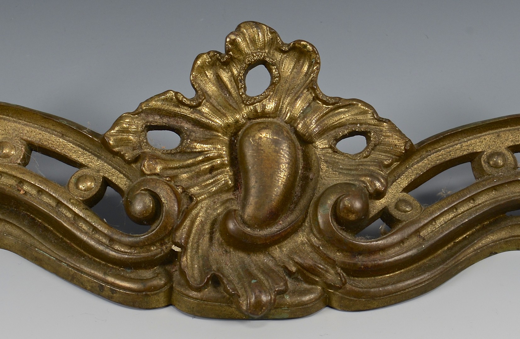 Lot 264: Pair Louis XVI Style Gilt Bronze Chenet Set & Other