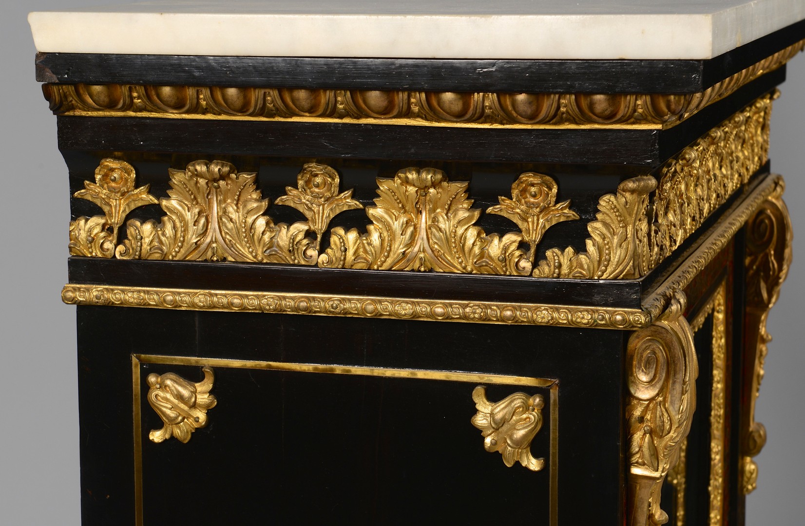 Lot 268: French Boulle and Ormolu Cabinet