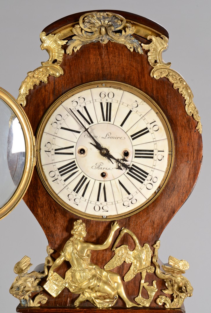Lot 271: French Rococo Tall Case Clock w/ Ormolu Mounts