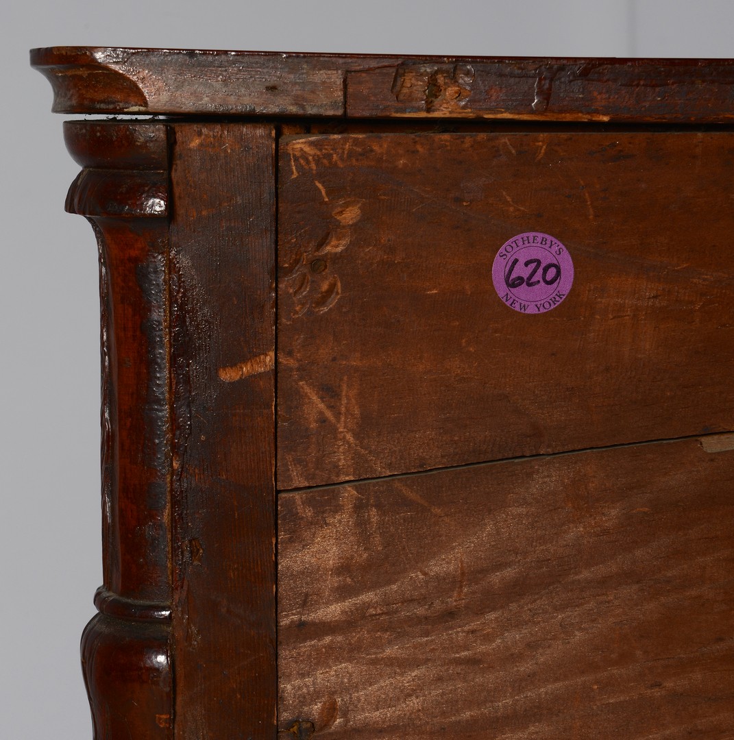 Lot 278: Federal Bowfront Chest of Drawers